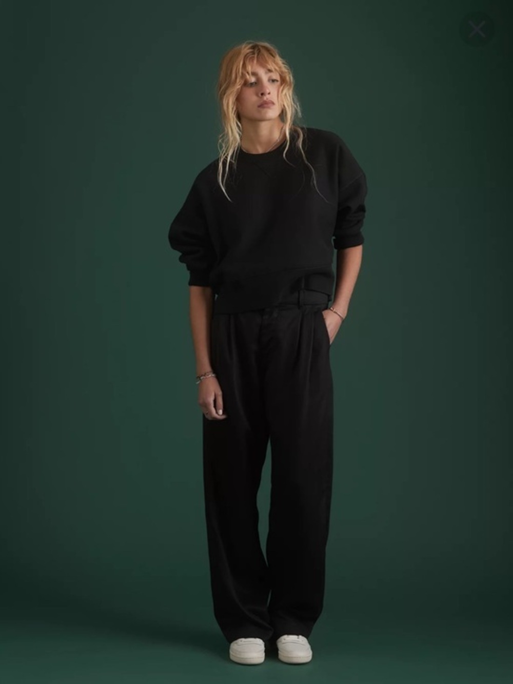 NWT AE77 Premium Pleated Trouser Pant